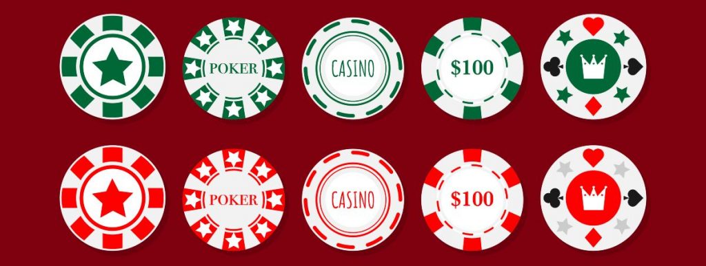 casino chips icons